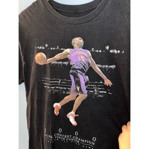 Vintage Toronto Raptors Vince‎ Carter Dunk Contest Champion NBA All Star Tee